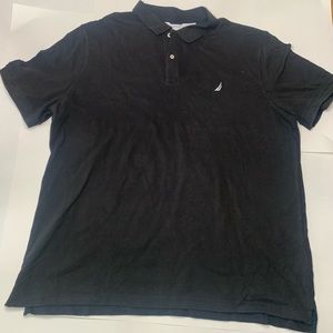 Nautical Polo Shirt Black Men’s Size XXL